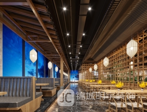 現(xiàn)代化科技元素的食堂裝修設(shè)計(jì)鑒賞