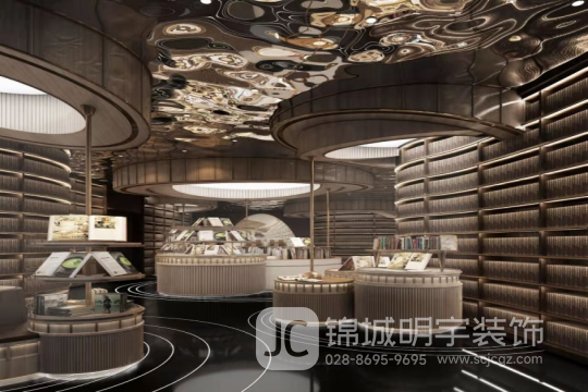 時尚有格調(diào)的咖啡書吧裝修設(shè)計案例