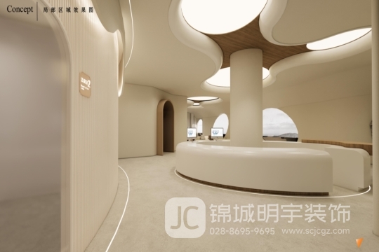 800平牙科醫(yī)美裝修設(shè)計案例